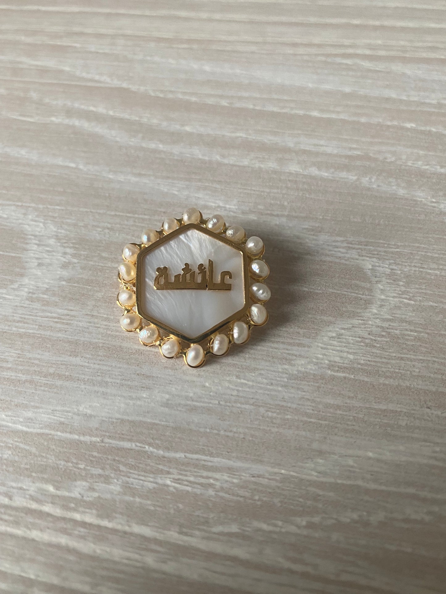 Custom design brooch