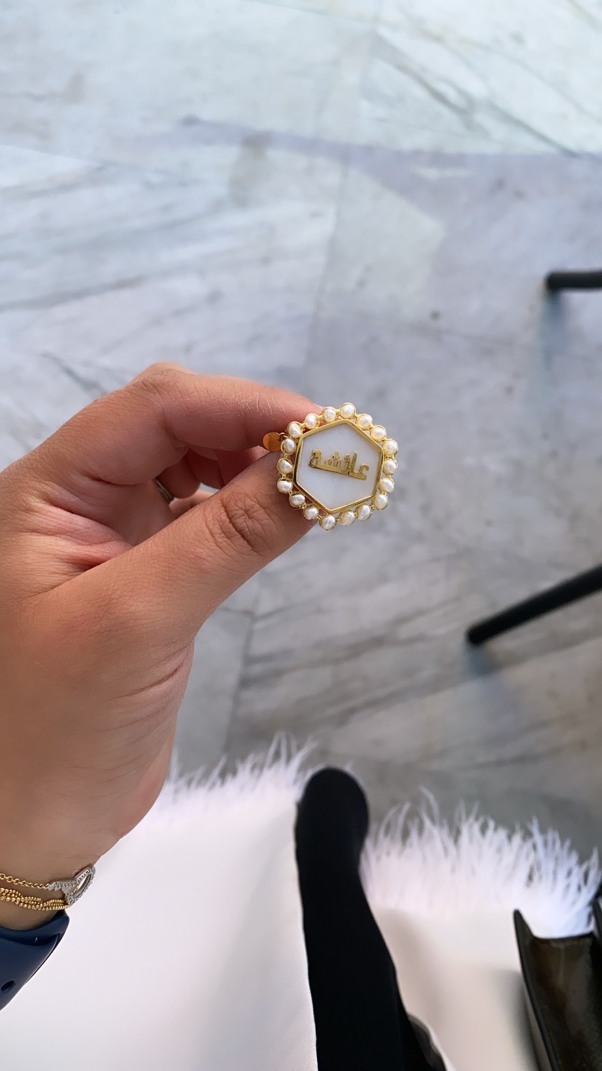 Custom design brooch